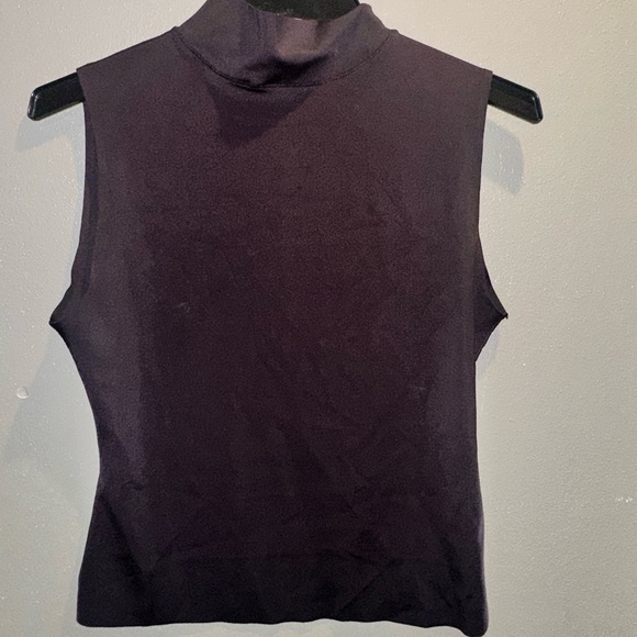Zara Tops - Zara Black High-Neck Tank Top
